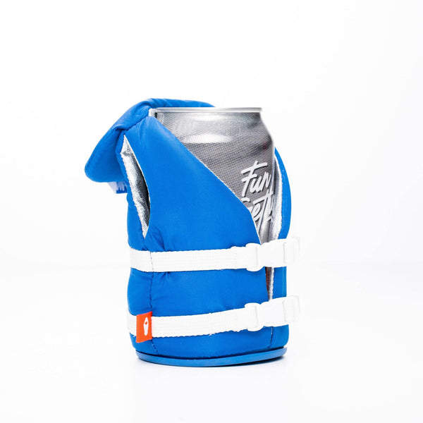 Insulated 12 oz Can Cooler - Varsity Blue