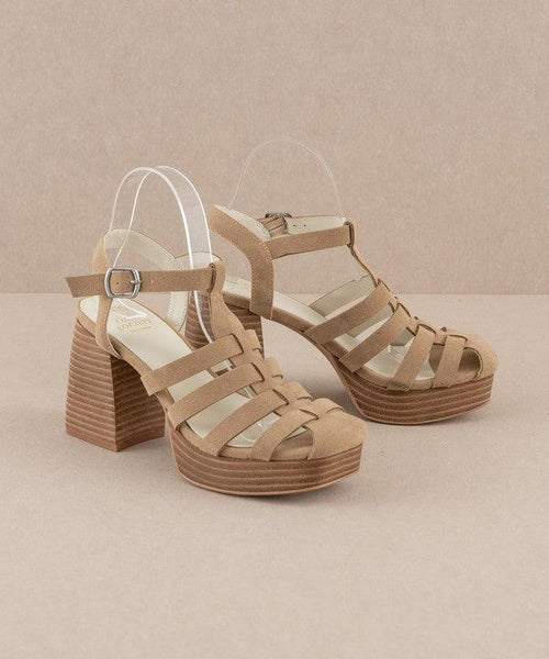 Gladiator Platform Heel - Hope Boutique Shop