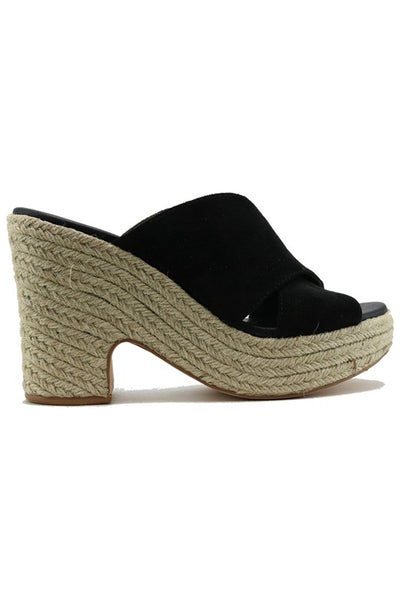 Chunky Espadrille Wedges