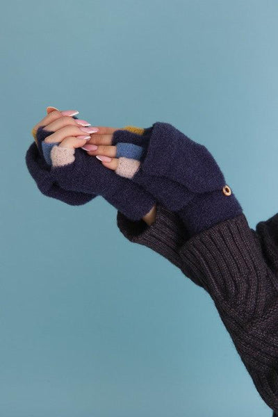 Rainbow Tip Convertible Gloves