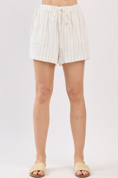 Micro Stripe Tie Pants