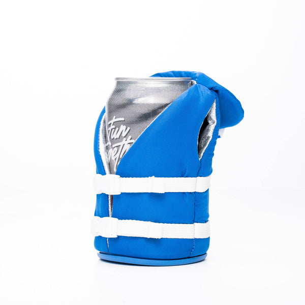 Insulated 12 oz Can Cooler - Varsity Blue