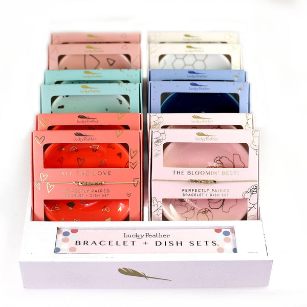 Motivational Bracelet+Dish Bundle
