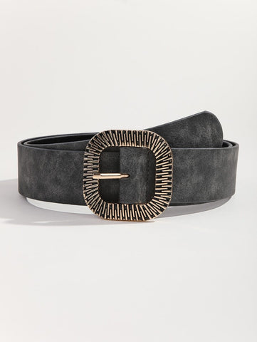 Boho Square Buckle Belt W