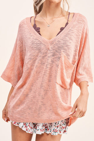 Blossom Lightweight Knit Top