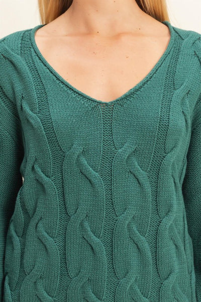 Garland Green Knit Sweater