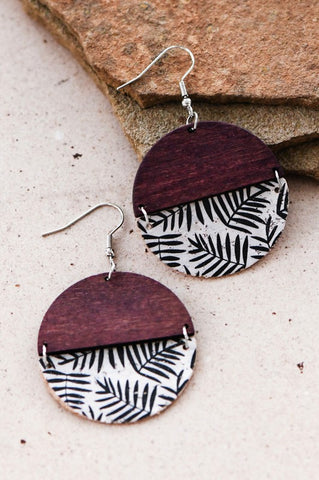 Boho Cork Earrings