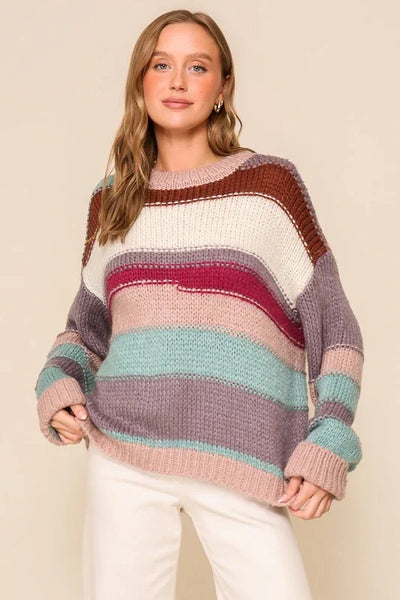 Multi Color Festive Sweater