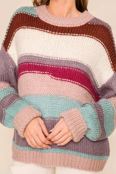 Multi Color Festive Sweater