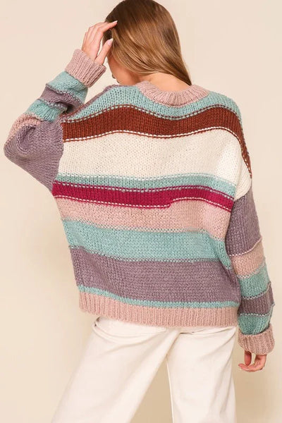 Multi Color Festive Sweater