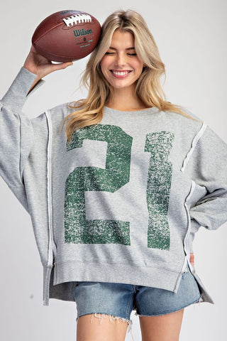 Varsity Inspired Pullover