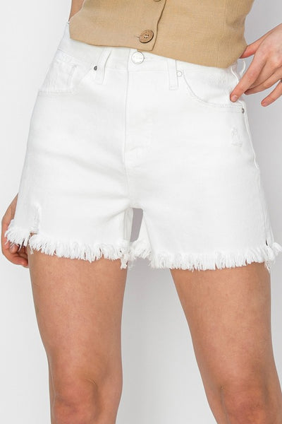 Tummy Control Side Slit Denim