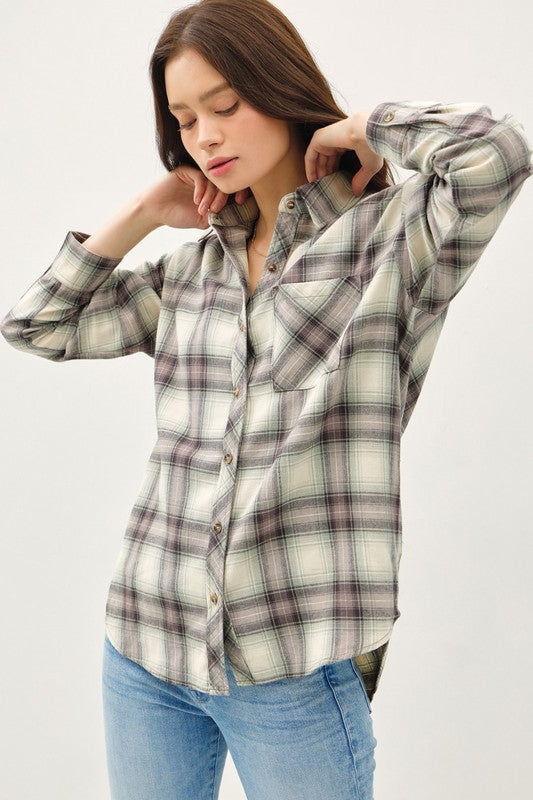 Jade Cotton Flannel
