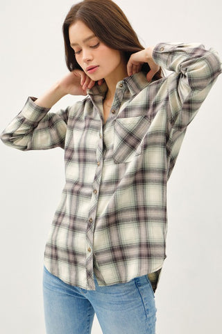 Jade Cotton Flannel