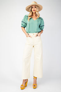 Ankle Cropped Pants