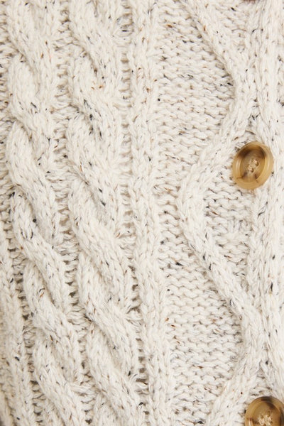Front Pocket Oversized Cardigan