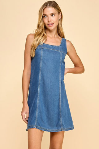 Sunday in the Summer Denim Dress