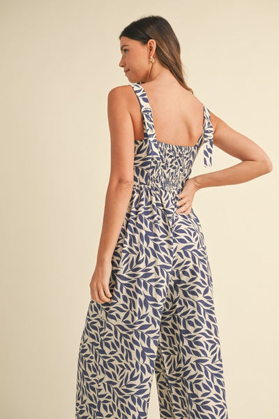 Leaf Print Jumper