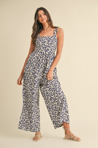 Leaf Print Jumper