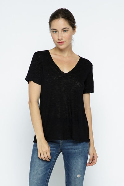 V Neck Essential Tee