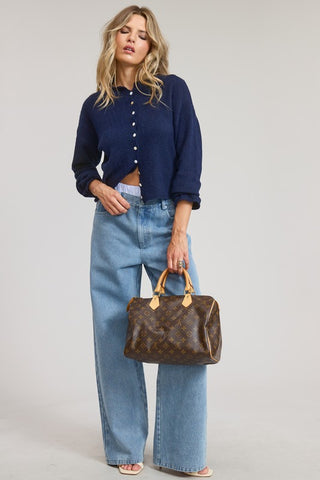 Lightweight Button-down Cardigan Top