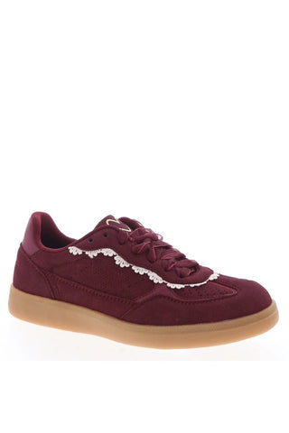Merlot Lace Sneakers