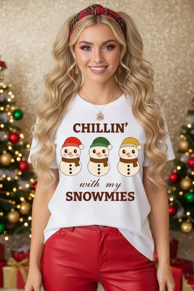Snowmies Holiday Graphic Tee