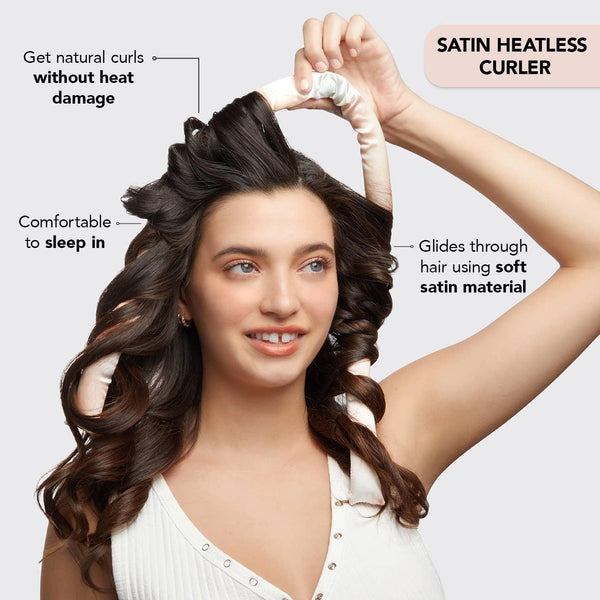 Satin Heatless Curling Set - Sunset Tie Dye - Hope Boutique Shop