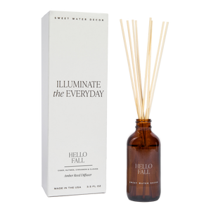 Hello Fall Amber Reed Diffuser
