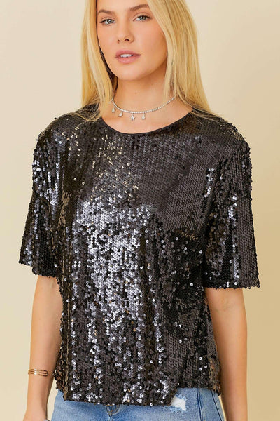 Sequin Party Top