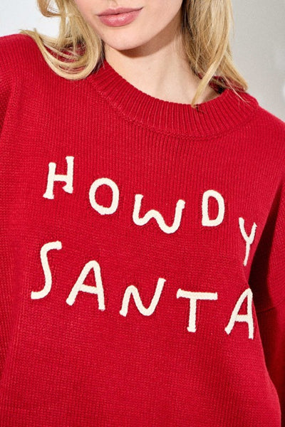 Howdy Santa Sweate