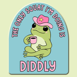 Diddly Squat Sticker Decal