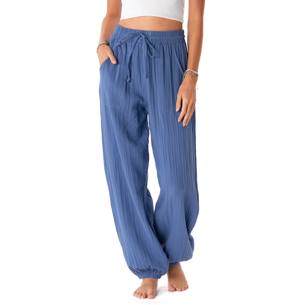 Ocean Blue Harem Pants