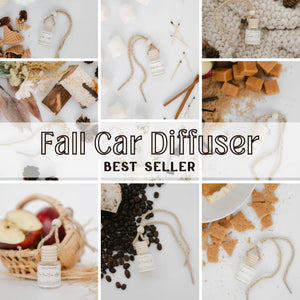 Fall Car Diffuser-Oak Barrel Latte