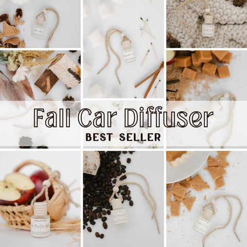 Fall Car Diffuser-Oak Barrel Latte