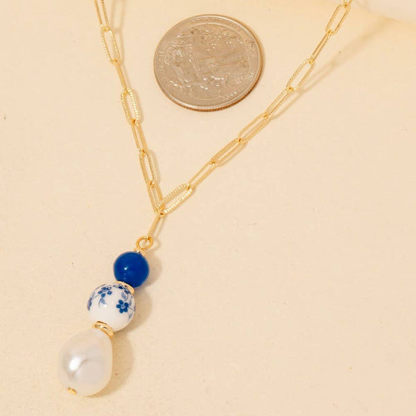 Ceramic Pendant Necklace