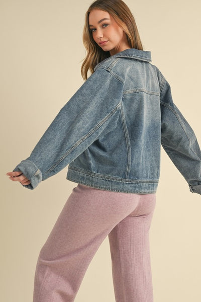 Casual Loose Long Sleeved Jacket