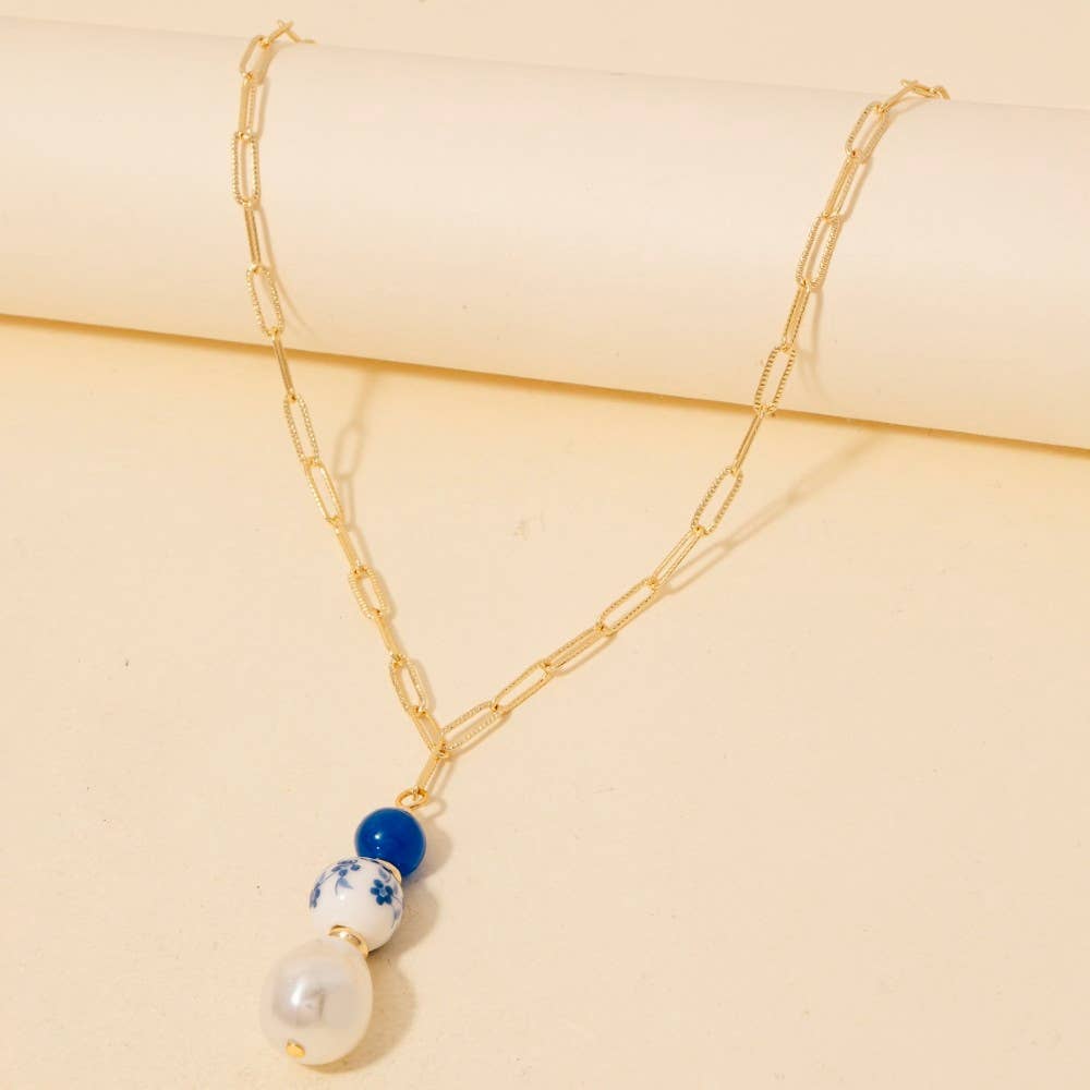 Ceramic Pendant Necklace