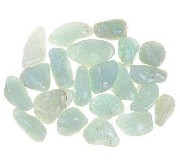 Aquamarine Tumbled Stones - Hope Boutique Shop