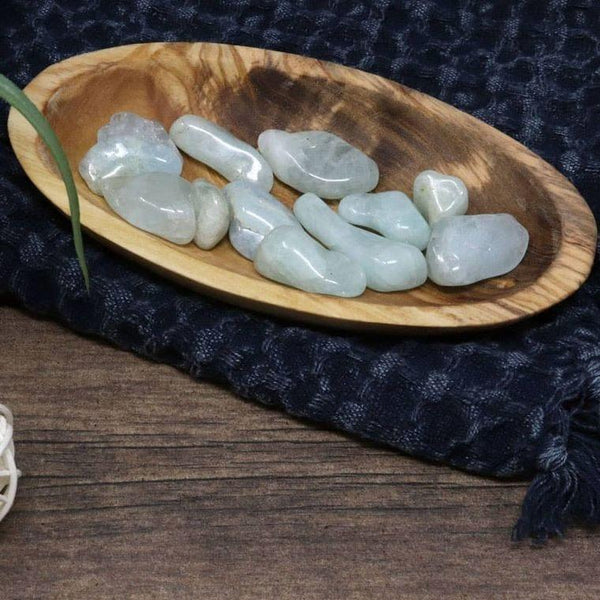 Aquamarine Tumbled Stones - Hope Boutique Shop