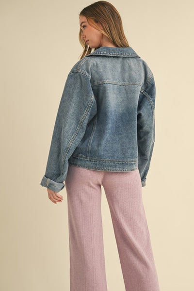 Casual Loose Long Sleeved Jacket