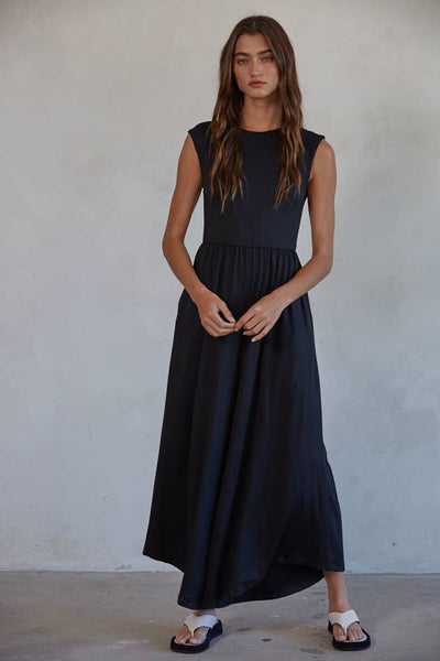 Sleeveless Open Back Wide Leg Jumpsuit