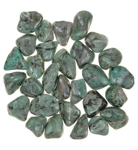 Emerald Tumbled Stones - Hope Boutique Shop