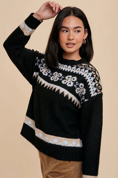 Fair Aisle Crewneck Sweater