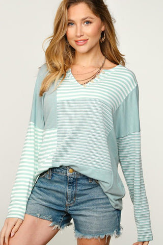 Harbor Chic Ribbed Top