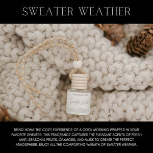 Fall Car Diffuser- Sweater Weather