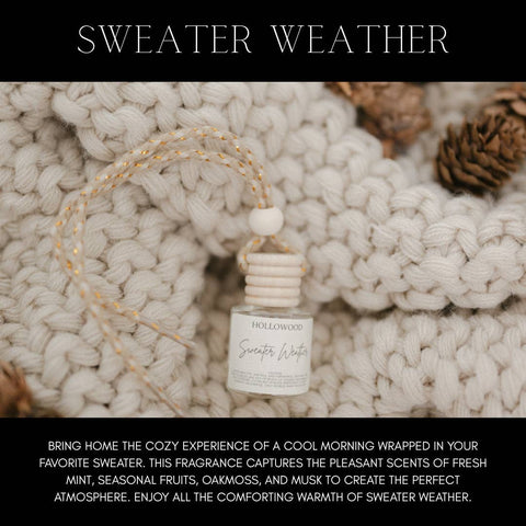Fall Car Diffuser- Sweater Weather