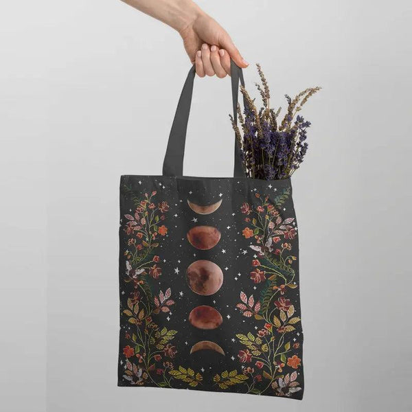 Moon Canvas Bag - Hope Boutique Shop